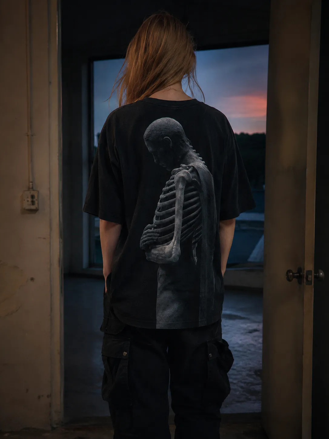 The HOLLOW tee, second view.